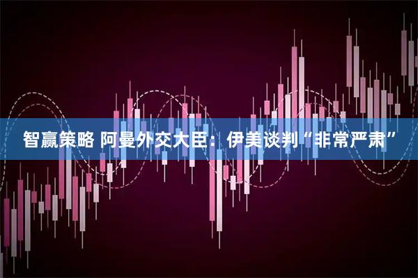 智赢策略 阿曼外交大臣：伊美谈判“非常严肃”
